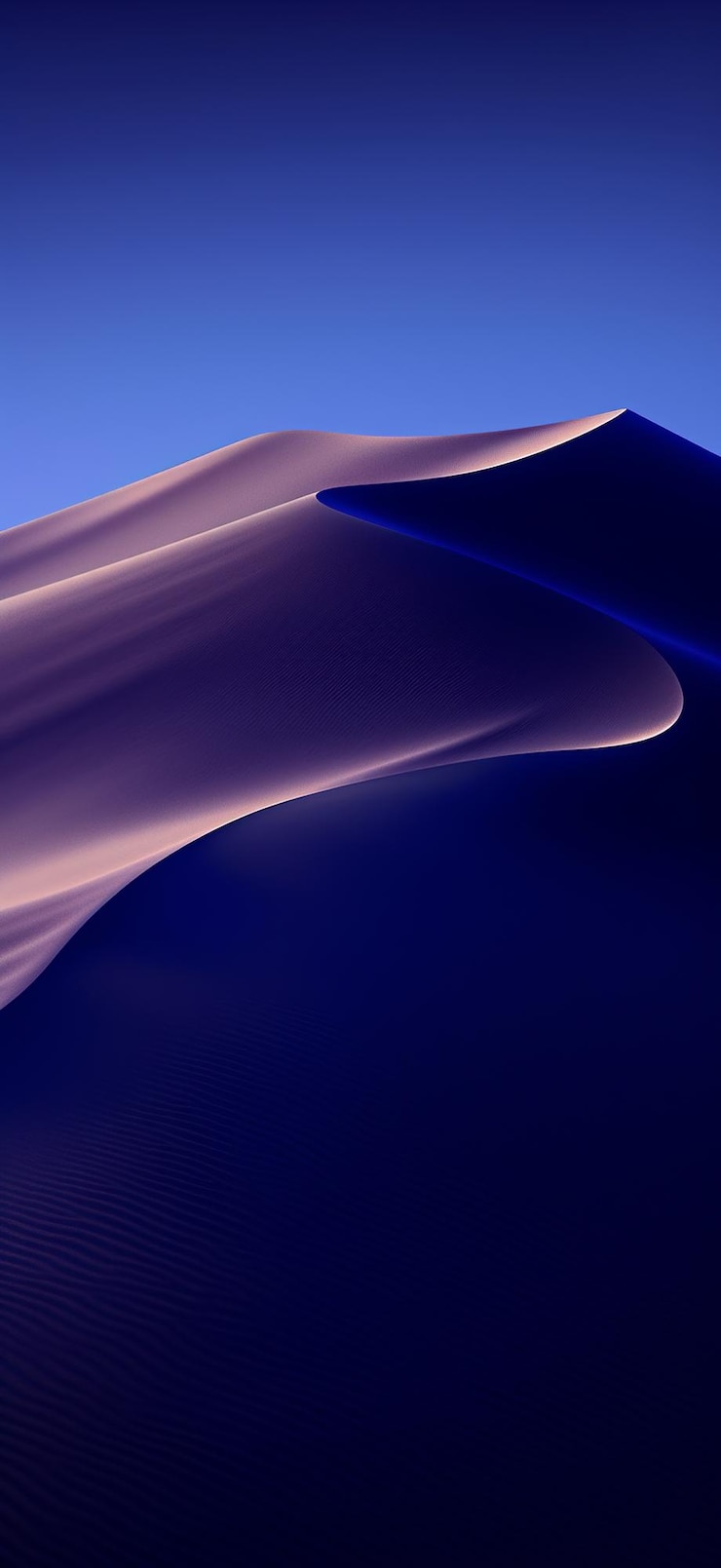 Bild abstract the dark blue desert background