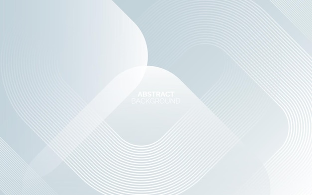 Abstract white geometric background Modern square lines pattern