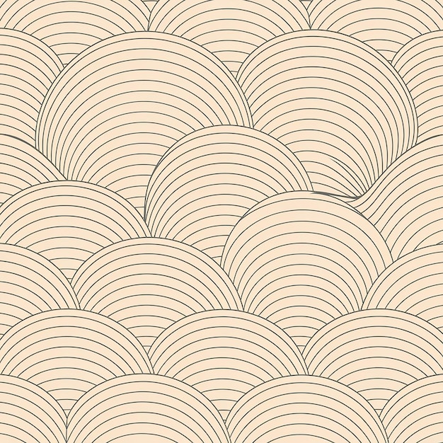 Abstract yellow wavy vector cheese texture with a subtle organic feel repeating seamlessly