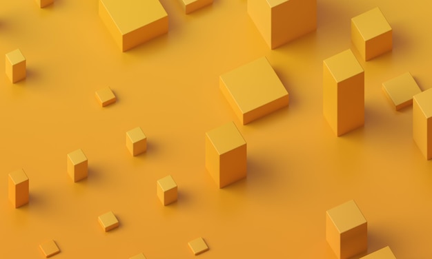Abstrakt 3D-rendering