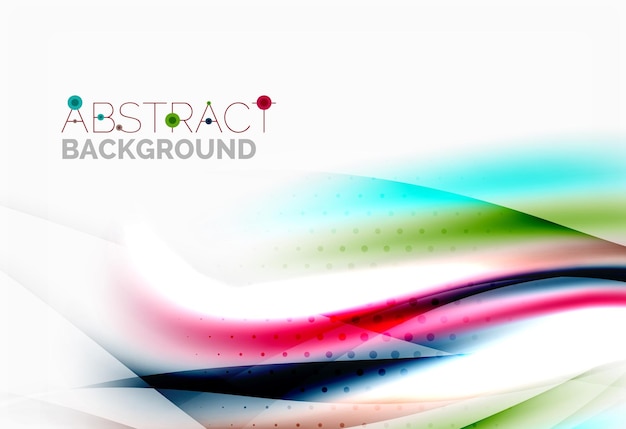 Abstrakt baggrundsskabelon