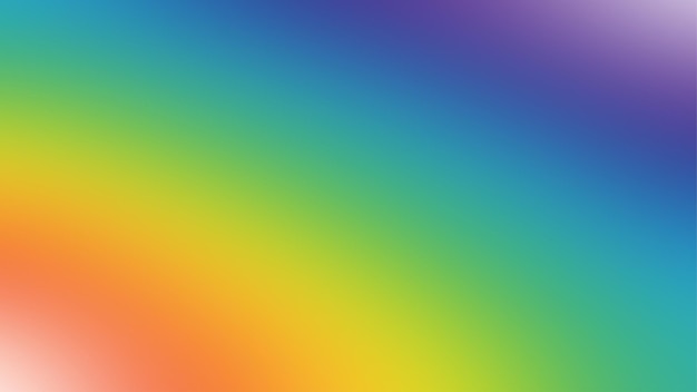 Abstrakt bakgrund med lutning. Mjuk och varm, ljus regnbågsliknande lutning för app, webbdesign, webbsidor, banners, hälsningskort. Vektorillustration.