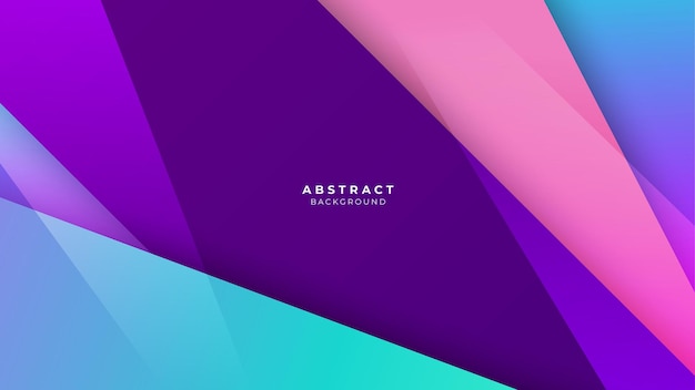 Abstrakt färgstark bakgrund med 3D modern trendig fräsch färg för presentationsdesign, flyer, omslag för sociala medier, webb-banner, tech-banner