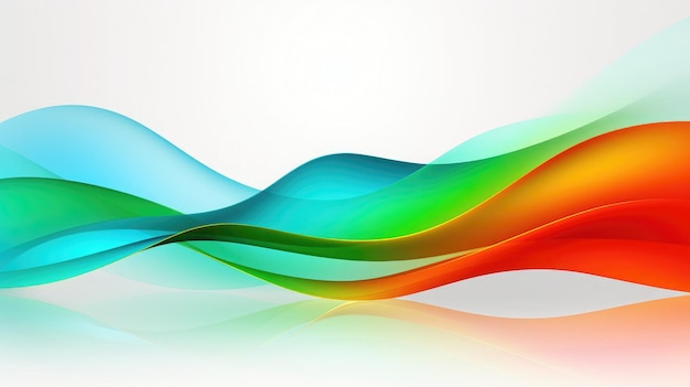 Abstrakt, farverig gradient baggrund til design som bannerannoncer og præsentationskoncept