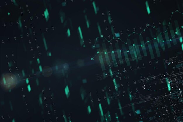 Abstrakt futuristisk sci-fi baggrund