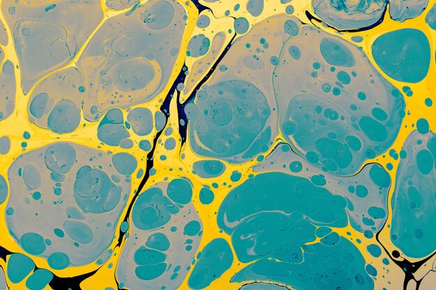 Abstrakt kreativ marmormønstret tekstur Traditionel Ebru marmorkunst