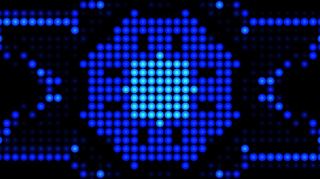 Abstrakt kunst effekt mandala baggrund Premium