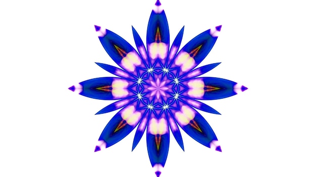 Abstrakt malerpensel blæk eksploderer spredning glat koncept symmetrisk mønster ornamental dekorativt kalejdoskop bevægelse geometrisk cirkel og stjerneformer