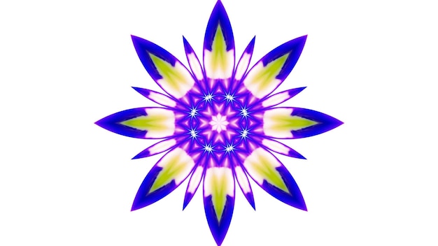 Abstrakt malerpensel blæk eksploderer spredning glat koncept symmetrisk mønster ornamental dekorativt kalejdoskop bevægelse geometrisk cirkel og stjerneformer
