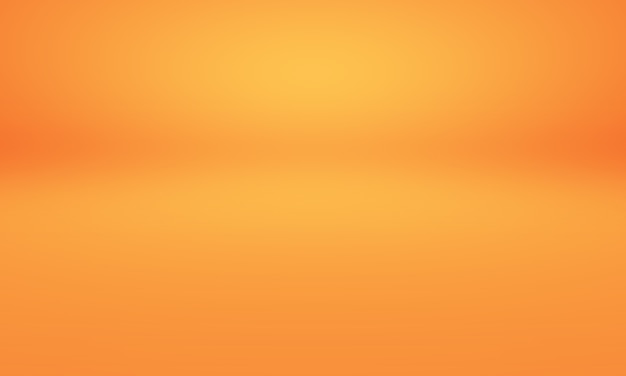 Abstrakt slät orange bakgrunds layoutdesign, studio, rum, webbmall, affärsrapport med slät cirkelgradientfärg.