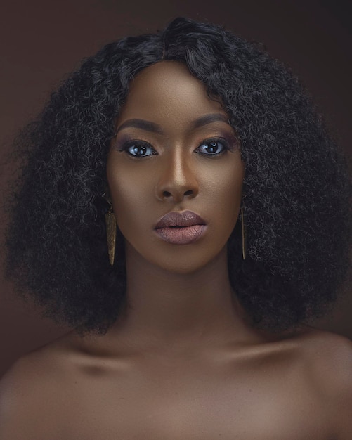 african girl portrait