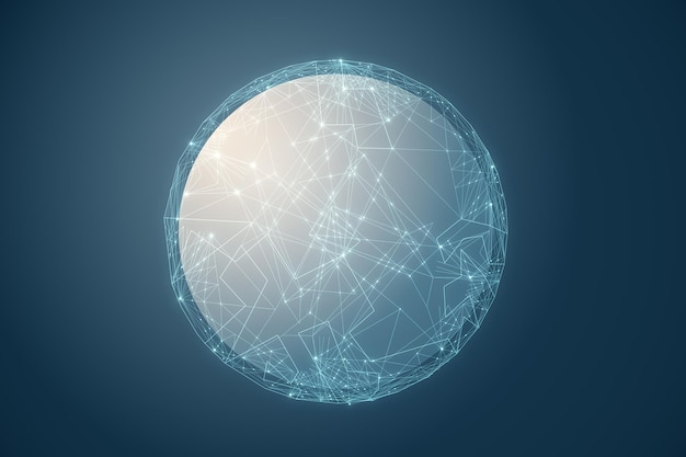 AI and connections concept