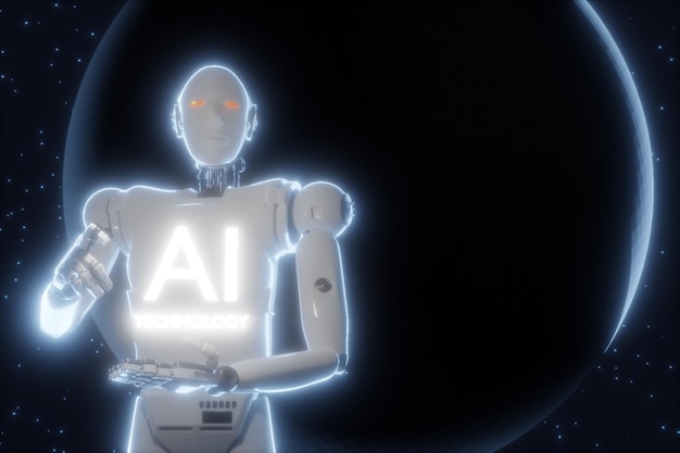 Ai product technology Applications generating ai generate image online Hand UI User interface