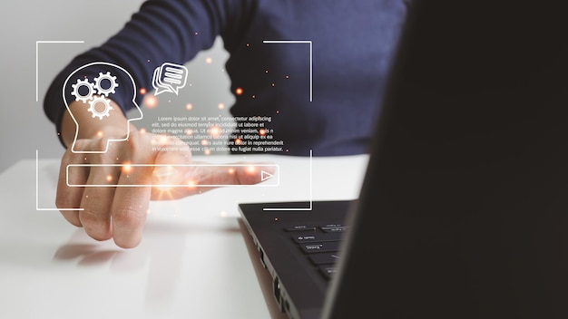 AI technology Artificial Intelligence Chatbot Chat and talk with AI