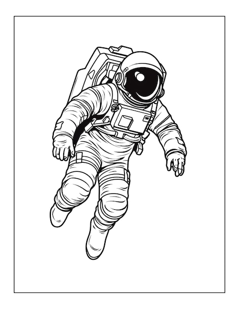 an astronaut in a space suit with a picture of a man in an astronaut suit