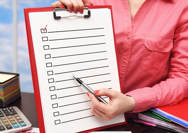 Application form