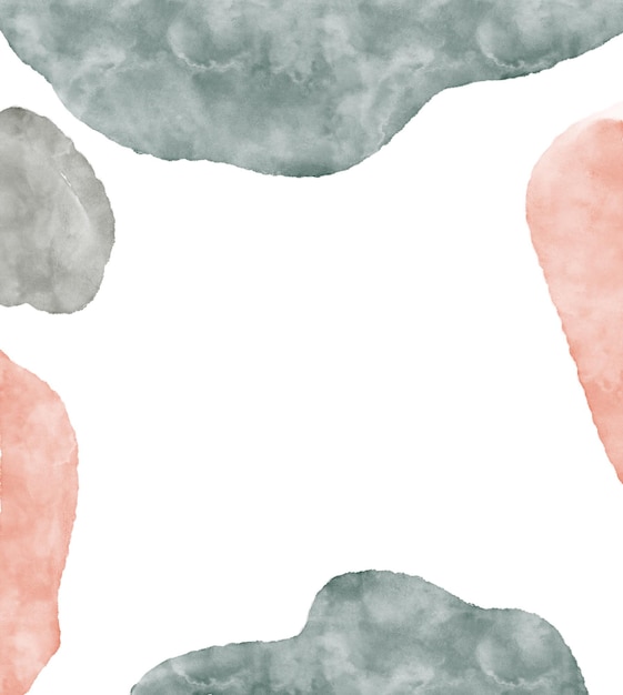 Aquarel dekorationsbaggrund