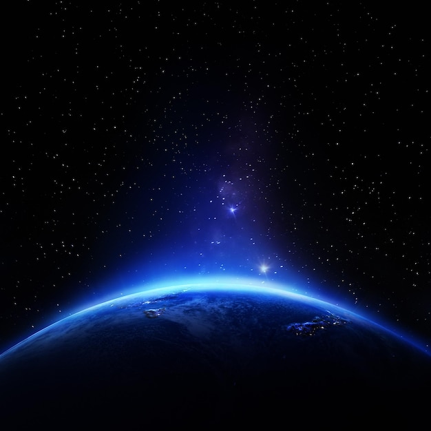 Australia and New Zeland Elements of this image furnished by NASA 3d rendering