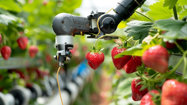 Automated Strawberry Harvesting Utilizing Robotics