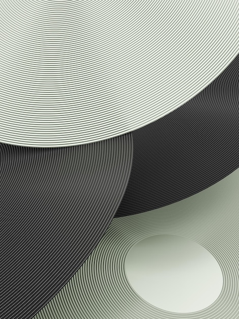 Beautiful and elegant background with circular disk elements minimalist style