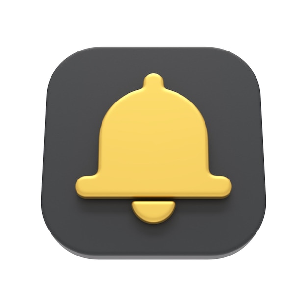 Bell App 3D Illustration