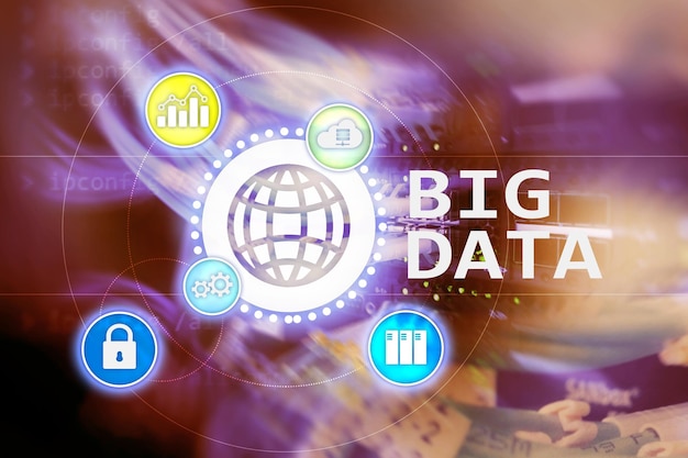 Big data analysing server Internet and technology