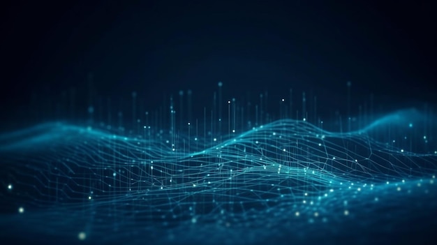 Big data conceptBinary code concept pattern and big data structureAbstract background of technology cloud computing Database protection and secure transmission of information on blockchain network