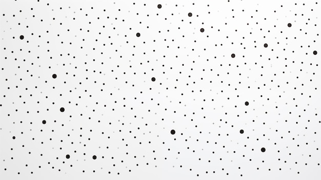 Black Dots Circles Balls on White Background Abstract Image Texture Pattern Wallpaper Cover