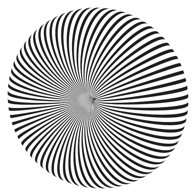 Black torus 3D shape transparent png
