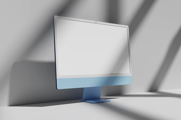 Blank Monitor Mockup