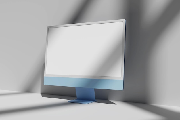 Blank Monitor Mockup