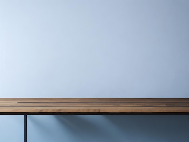 Blank white wooden table texture background used for displaying products and presenting Products