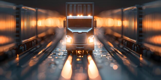 blocks of symbols illustrating the use of blockchain technology in supply chain logistics concept blockchain technology supply chain logistics symbol blocks data transparency