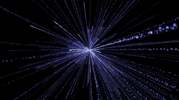 blue beams of smoke