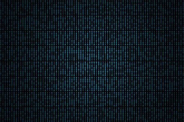 blue binary code background