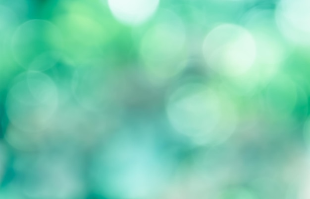 Blurred bokeh nature lights abstract background