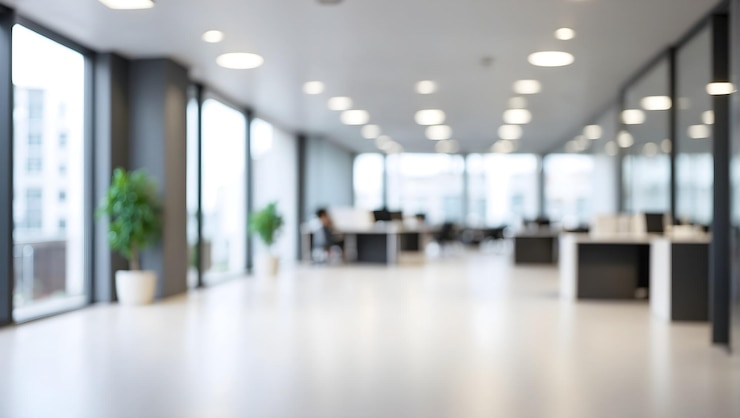 Bild blurred office background modern design