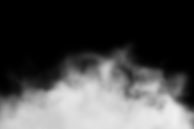 Blurred smoke on black background realistic smoke overlay for different projects design background for promo trailer titles text opener backdrop