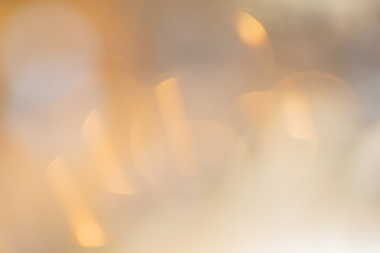 Bild bokeh from natural light