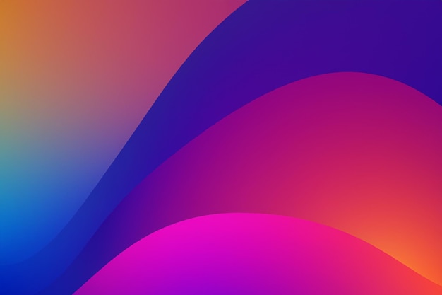Bølgeformet gradient abstrakt baggrund
