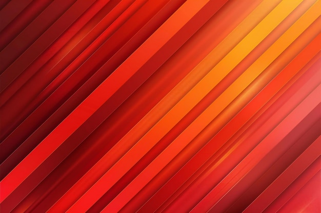 Breathtaking red orange gradient background with diagonal lines illustration