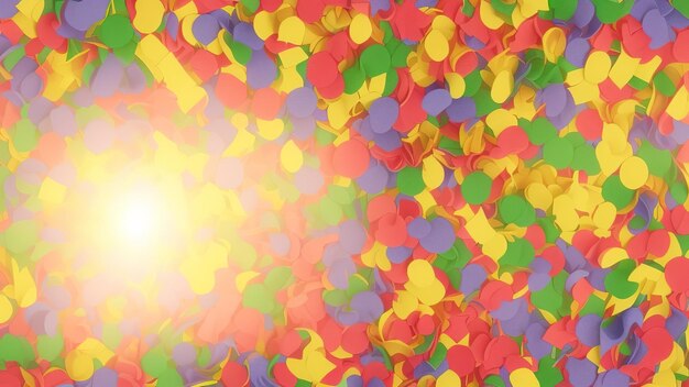 Bright colorful party sparkling party confetti background