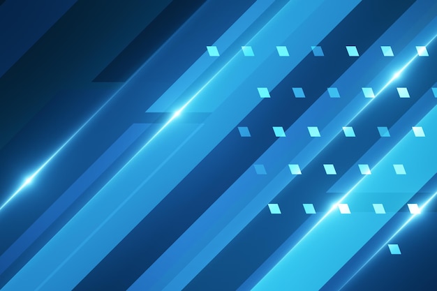 Bright digital blue backdrop