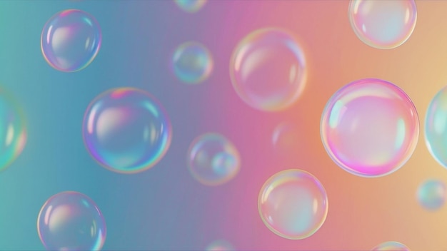 bubbles in a glass of water