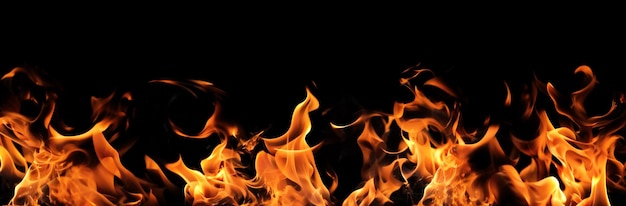 Burning fire texture generated AI