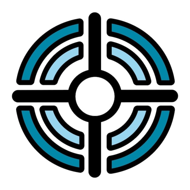 Business target icon png transparent background