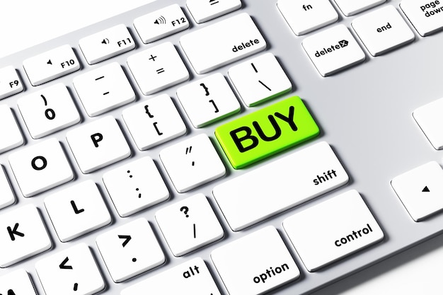 Buy and purchase concept