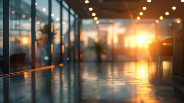 Change Management Blurred Scene for Presentation Slide Generative AI