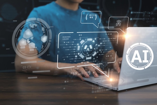 Chat Bot Service Concept Enhancing Customer Experience with Virtual Assistant