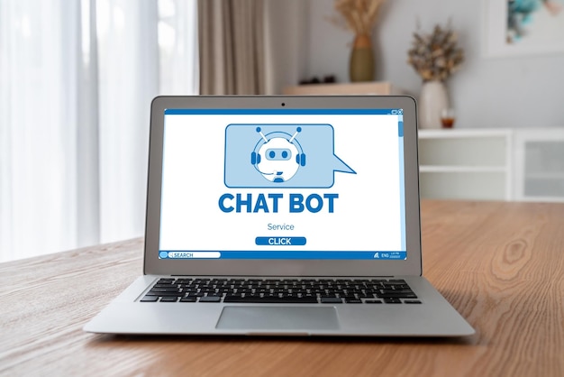 Chatbot-software til moderne online virksomheder, der automatisk besvarer spørgsmål fra kunder